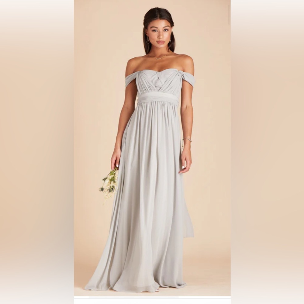 GRACE CONVERTIBLE DRESS DOVE GRAY SIZE M